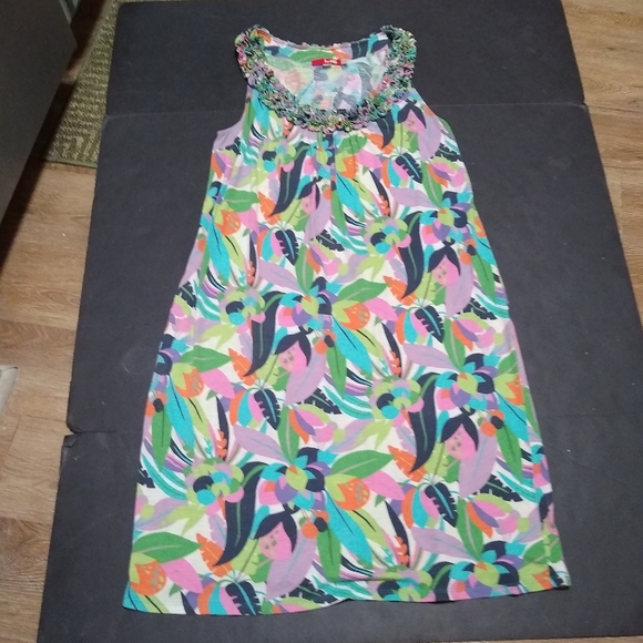 BODEN cotton knit vibrant print midi tank dress, 12 - Picture 6 of 14